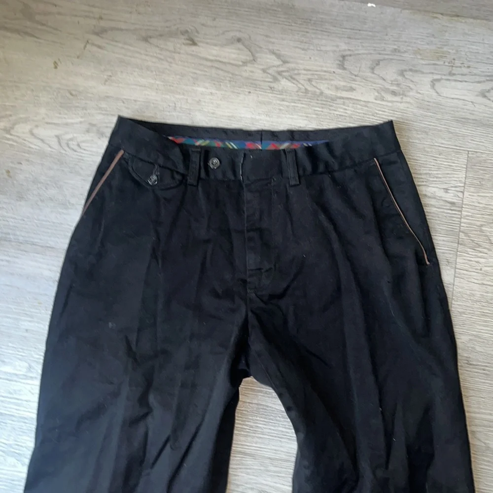 Ralph Lauren black slacks.